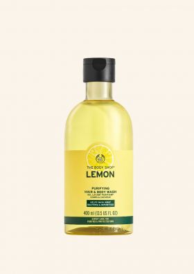Lemon Purifying Hår og Dusjsåpe fra The Body Shop