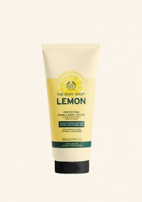 Lemon Protecting Hånd- og Body Lotion fra The Body Shop