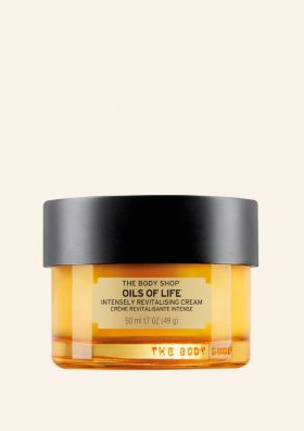 Oils of Life Dagkrem fra The Body Shop