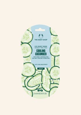 Cooling Cucumber Øyemaske fra The Body Shop