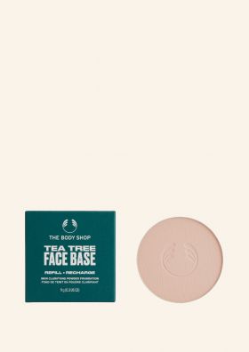 Tea Tree Face Base Pudder Foundation - Light