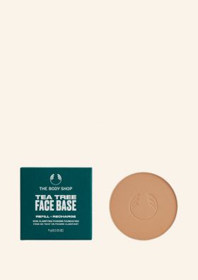 Tea Tree Face Base Pudder Foundation - Medium