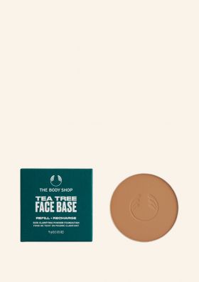 Tea Tree Face Base Pudder Foundation - Tan