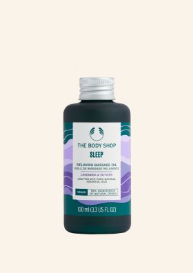 Sleep Massasjeolje fra The Body Shop