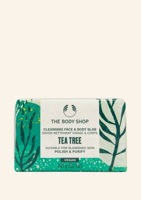Tea Tree Face & Body Soap Slab