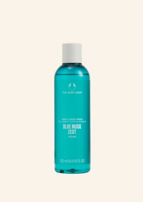 Blue Musk Zest Hair And Body Wash