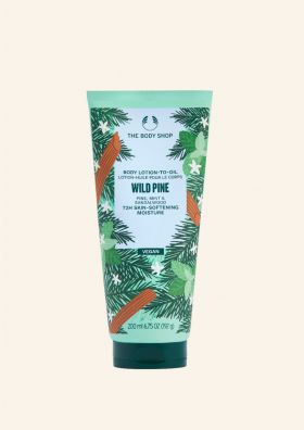 Wild Pine Body Lotion-to-Oil