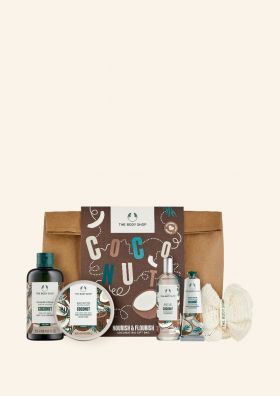 Luksuriøst gavesett med vår bestselgende kroppsserie Coconut!