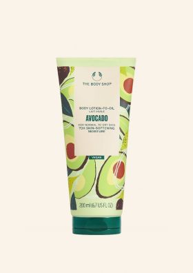 Avocado Body Lotion-to-Oil fra The Body Shop