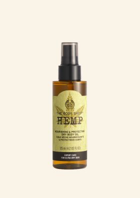 Hemp Tørrolje fra The Body Shop