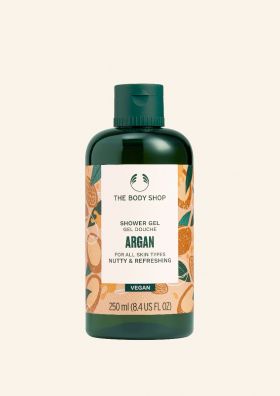 Argan dusjsåpe fra The Body Shop