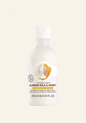 Almond Milk & Honey Dusjsåpe fra The Body Shop