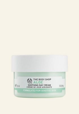 Aloe Dagkrem for sensitiv og normal hud fra The Body Shop