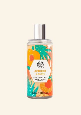 Apricot & Agave Hair & Body Mist fra The Body Shop