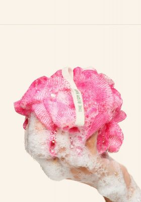 Dusjsvamp Pink fra The Body Shop