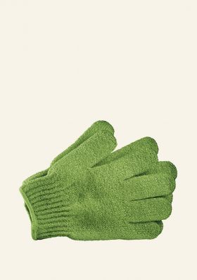 Green Bath Gloves fra The Body Shop