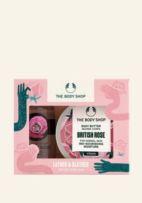 British Rose Duo Gavesett fra The Body Shop