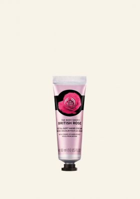 British Rose Håndkrem Mini fra The Body Shop