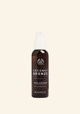Coconut Bronze Wash Off Tan fra The Body Shop
