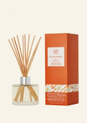 Salted Caramel & Vanilla Duftpinner fra The Body Shop