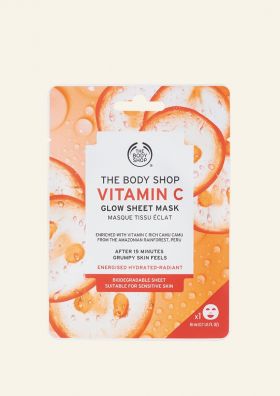 Vitamin C Sheet Ansiktsmaske fra The Body Shop