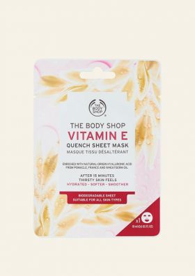 Vitamin E Sheet Ansiktsmaske fra The Body Shop